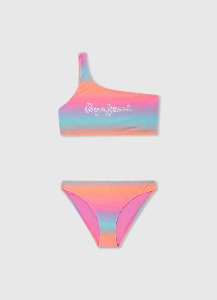 Tween Girls Random Tie Dye Bikini Swimsuit Set | SHEIN A