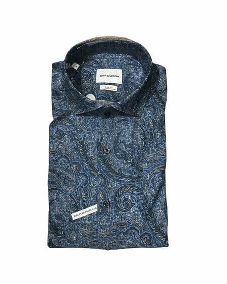 Camisa Casual Estampada Roy Robson