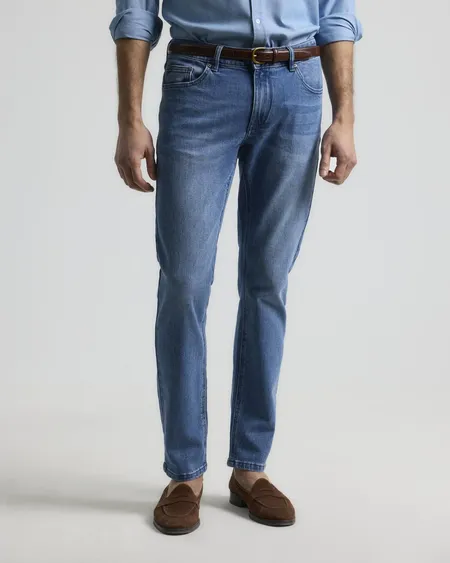 Pantalón Denim Algodón Lavado Puro Ego
