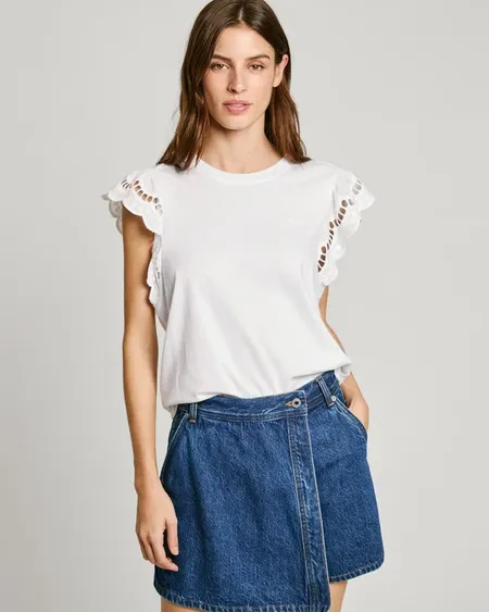 Camiseta Vic White Pepe Jeans