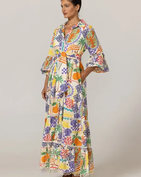 Vestido Largo Lotus Miss June