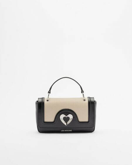 Bandolera Negra Love Moschino