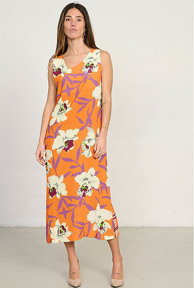 Vestido Saoia Flora Bmb & Co