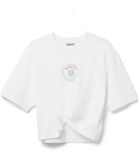 Camiseta Jersey 20 1 Bordado Moschino Jeans