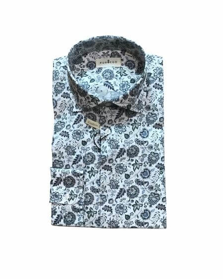 Camisa Popelín Estampada Puro Ego