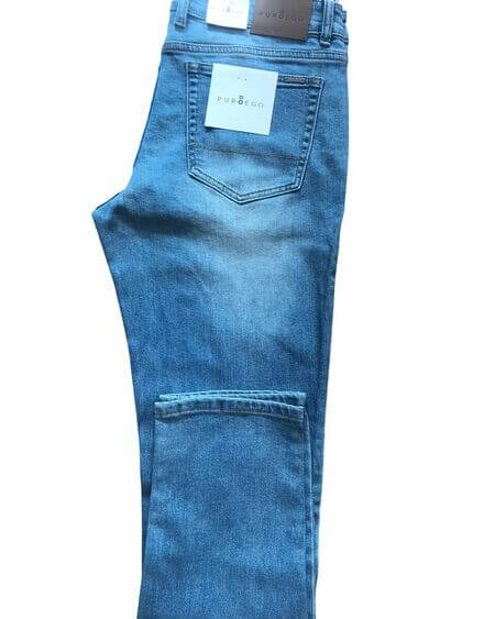 Pantalón Denim Algodón Lavado Puro Ego