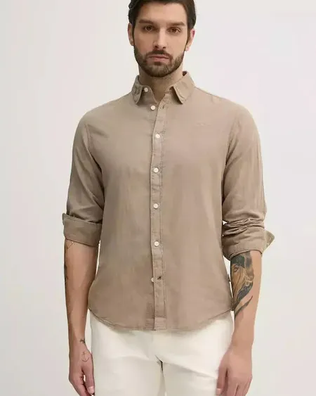 Camisa Arnau Light Beige Pepe Jeans