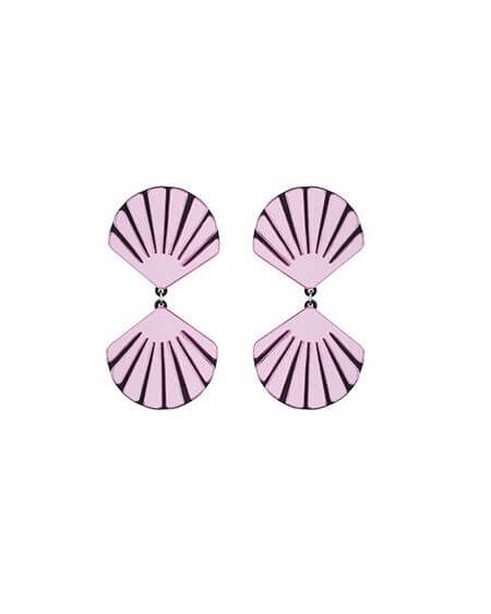 Mini Concha Rosa Doble Lausett