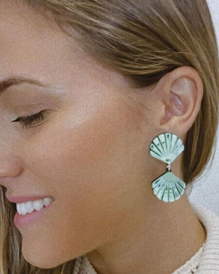 Mini Concha Verde Doble Lausett