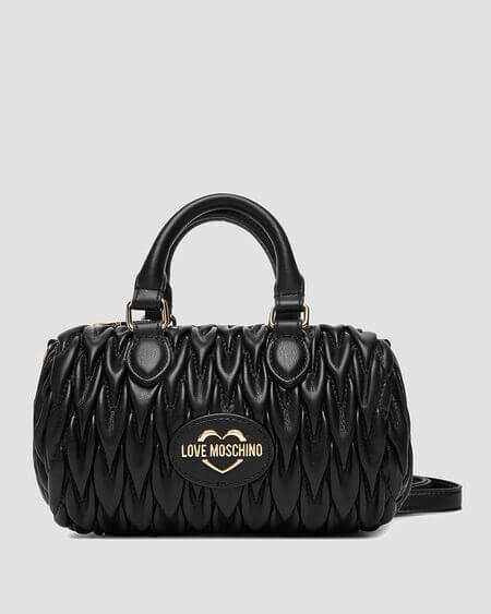 Bolso Acolchado Love Moschino
