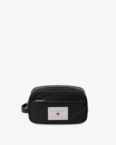 Estuche Nailon Love Moschino