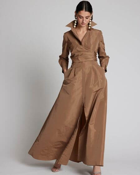 Vestido Aurora Marrón Moskada