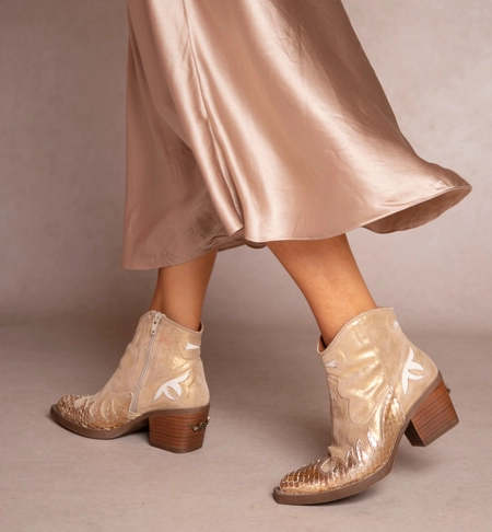 Botin Metalizado Nemonic