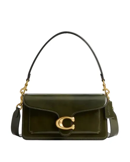 Spazzolato Leather Tabby SB 26 Olive Coach