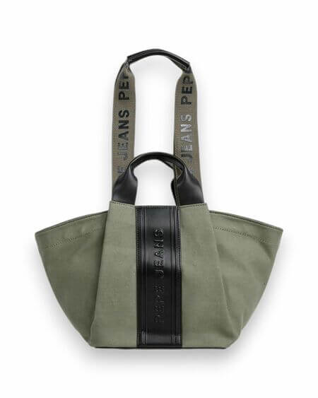Bolso shopper logo Pepe Jeans