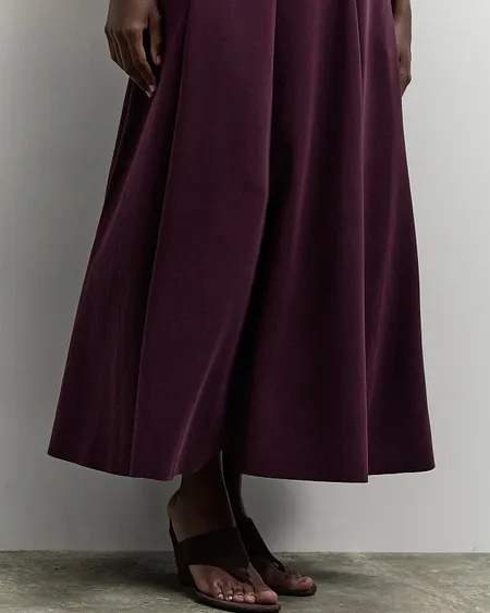 Falda Maxi Con Aberturas Bsb