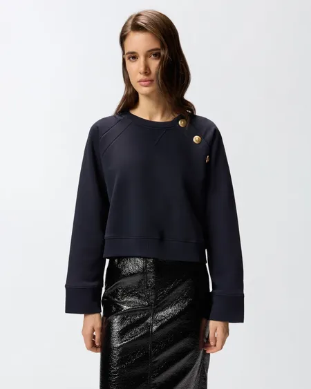 Sudadera Margarina Navy Pinko