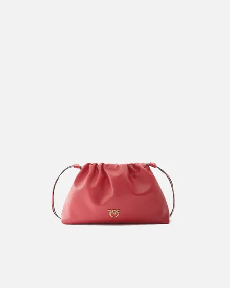Mini Clutch Vitello Red Pinko