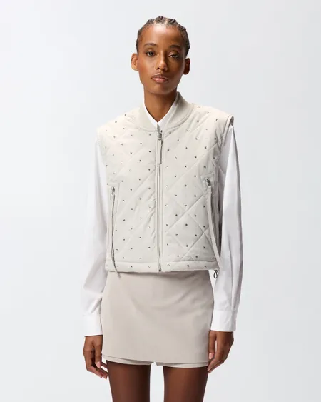 Chaleco Amata Gris Pinko