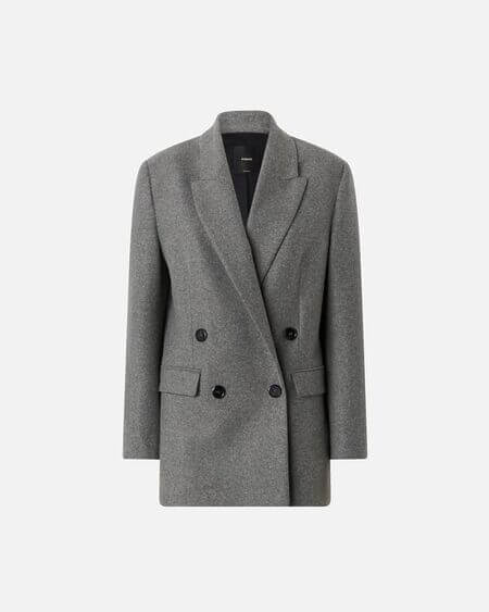 Chaqueta Amora Gris Pinko