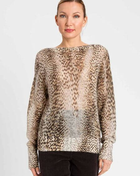 Jersey Animal Print Twinset