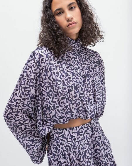 Blusa Abullonada Lotus Masavi