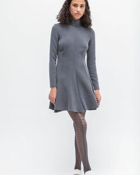 Vestido Delirio Gris Masavi