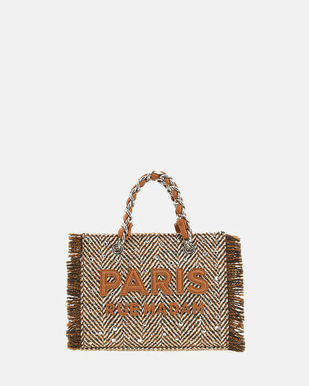 Bolso Mini Tote Harris Cognac Rue Madam