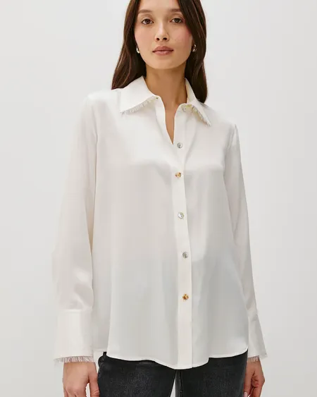 Camisa Abby Ivory Rails