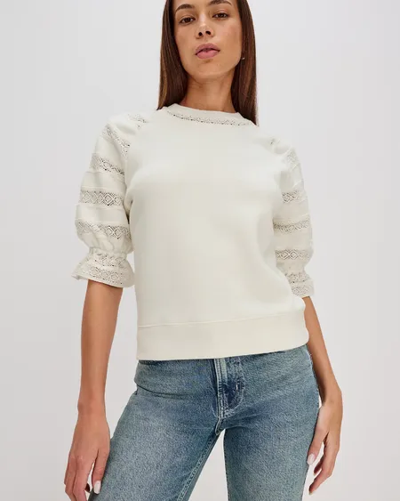 Sudadera Aggy Ivory Rails