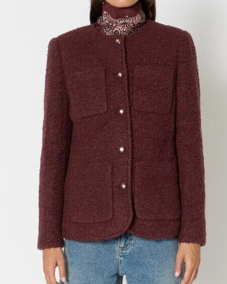 Chaqueta Verona Burgundy Berenice