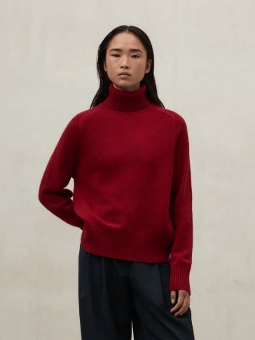 Jersey Caqui Crimson Red Ecoalf