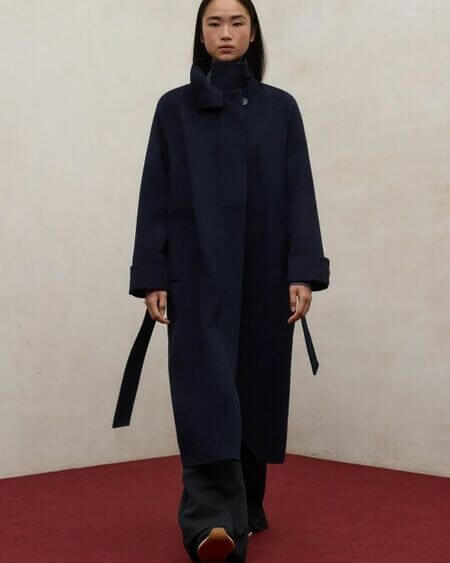 Abrigo Lora Deep Navy Ecoalf