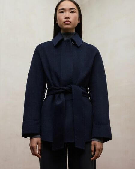 Abrigo Emei Deep Navy Ecoalf