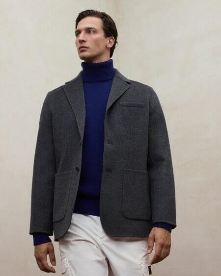 Chaqueta Kitz Gris Ecoalf