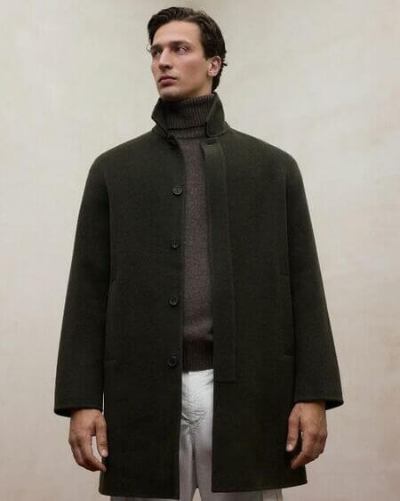 Abrigo Cronos Vintage Green Ecoalf