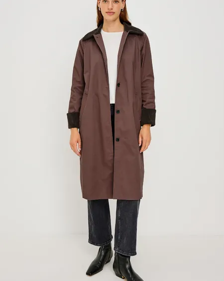 Abrigo Levy Marrón Rails