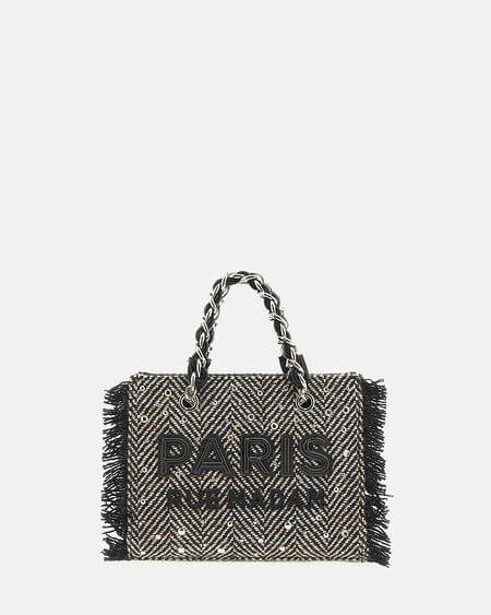 Bolso Mini Tote Harris Black Rue Madam