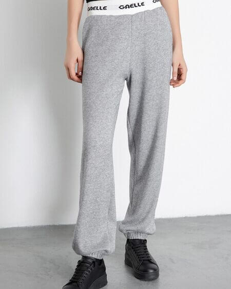 Pantalón Logo Gris Gaëlle