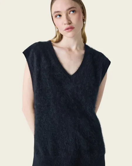 Chaleco Miriam Navy Absolut Cashmere