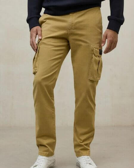 Pantalón Marne Mostaza Ecoalf