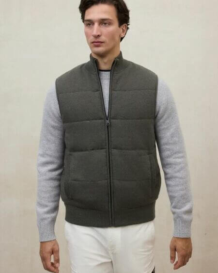 Chaleco Stuart Verde Ecoalf