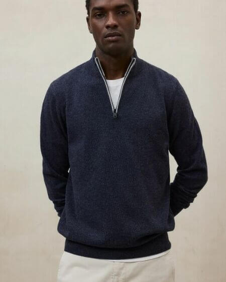 Jersey Larch Azul Marino Ecoalf