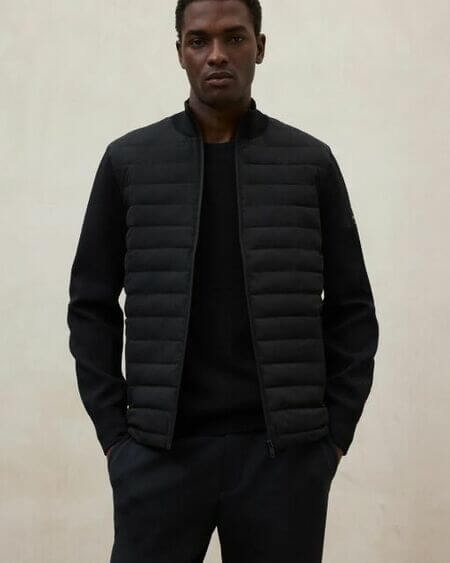 Chaqueta Meru Negra Ecoalf