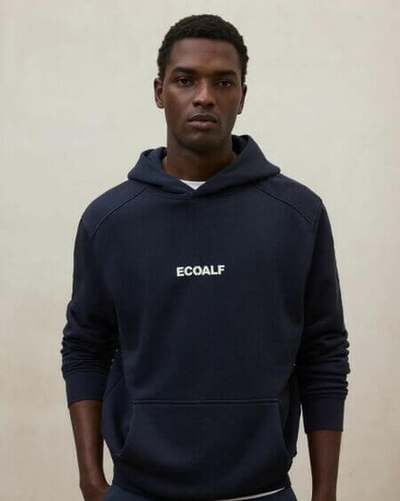 Sudadera Lancha Azul Ecoalf