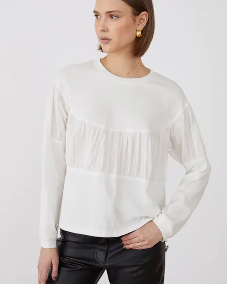 Blusa Combinada Roza Jovonna London