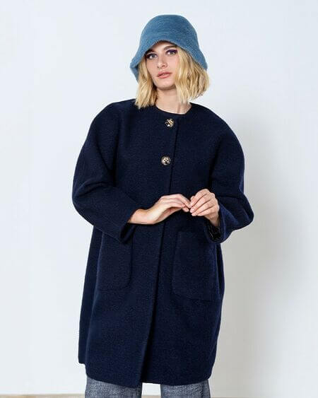 Abrigo Corine Navy Chie Mihara