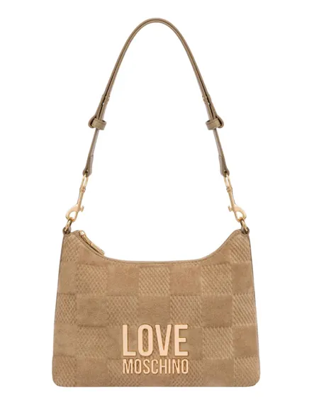 Bolso Cuadros Sand Love Moschino