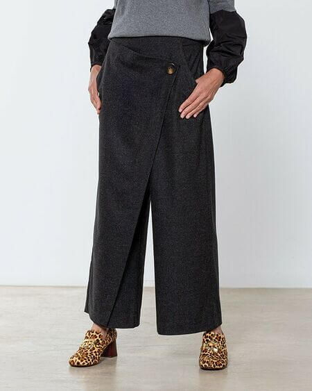 Pantalón Pamela Marrón Jaspeado Chie Mihara
