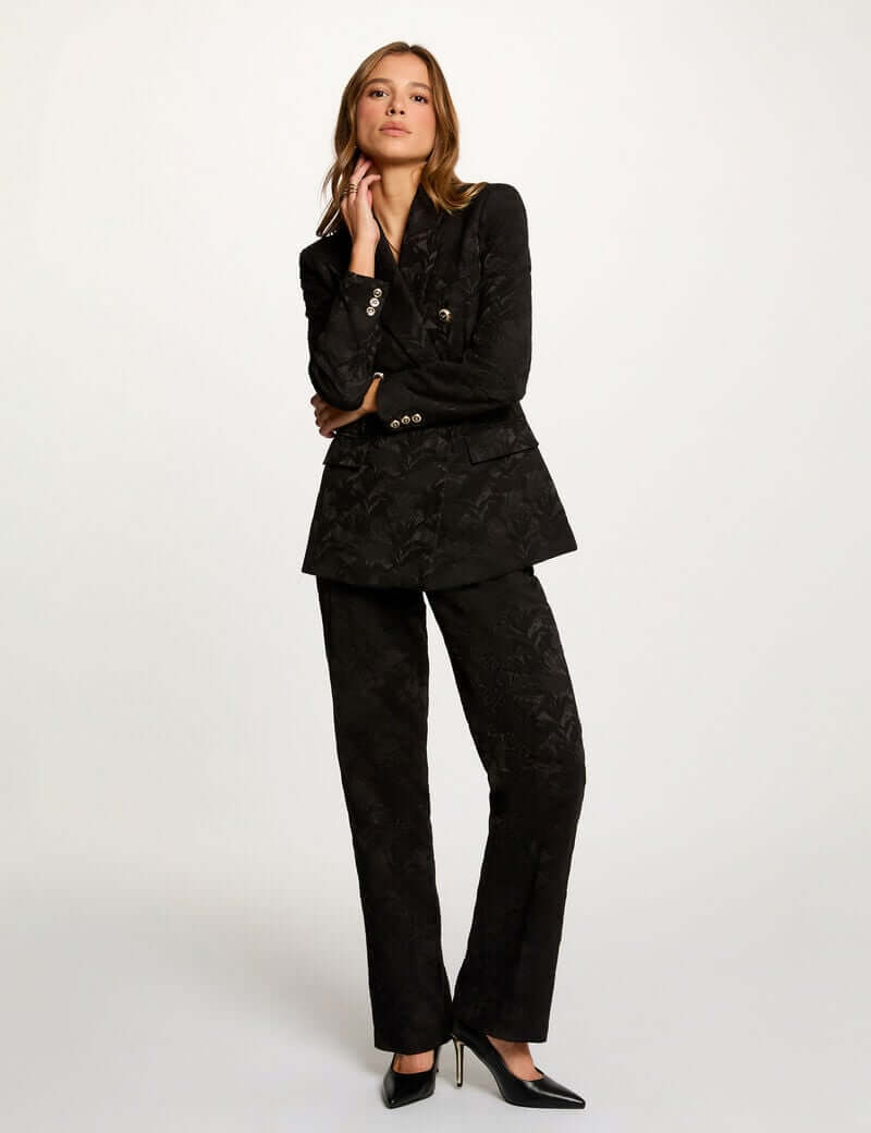 veste-jacquard-ajustee-noir-femme-vue5-32536311040230979